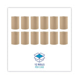 BWK6252 - Boardwalk Hardwound Paper Towels, 8 inches x 350 feet, 1-Ply Natural, 12 Rolls/Carton