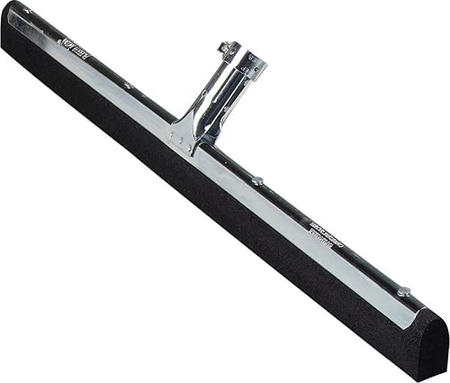 SPARTA Flo-Pac Double Foam Floor Rubber Squeegee Window Squeegee with Heavy Duty Steel Frame for Floor, Bathroom, Kitchen, Concrete, Tile, Garage