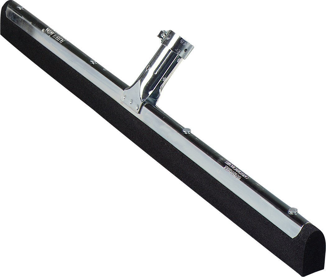 SPARTA Flo-Pac Double Foam Floor Rubber Squeegee Window Squeegee with Heavy Duty Steel Frame for Floor, Bathroom, Kitchen, Concrete, Tile, Garage