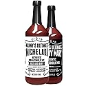 Manny's Ultimate Bloody Mary Mix , Natural Ingredients, Cocktail Mix, Craft & Batch Drink Mix, Hand Crafted Beverage, Great for Cocktail & Mocktail