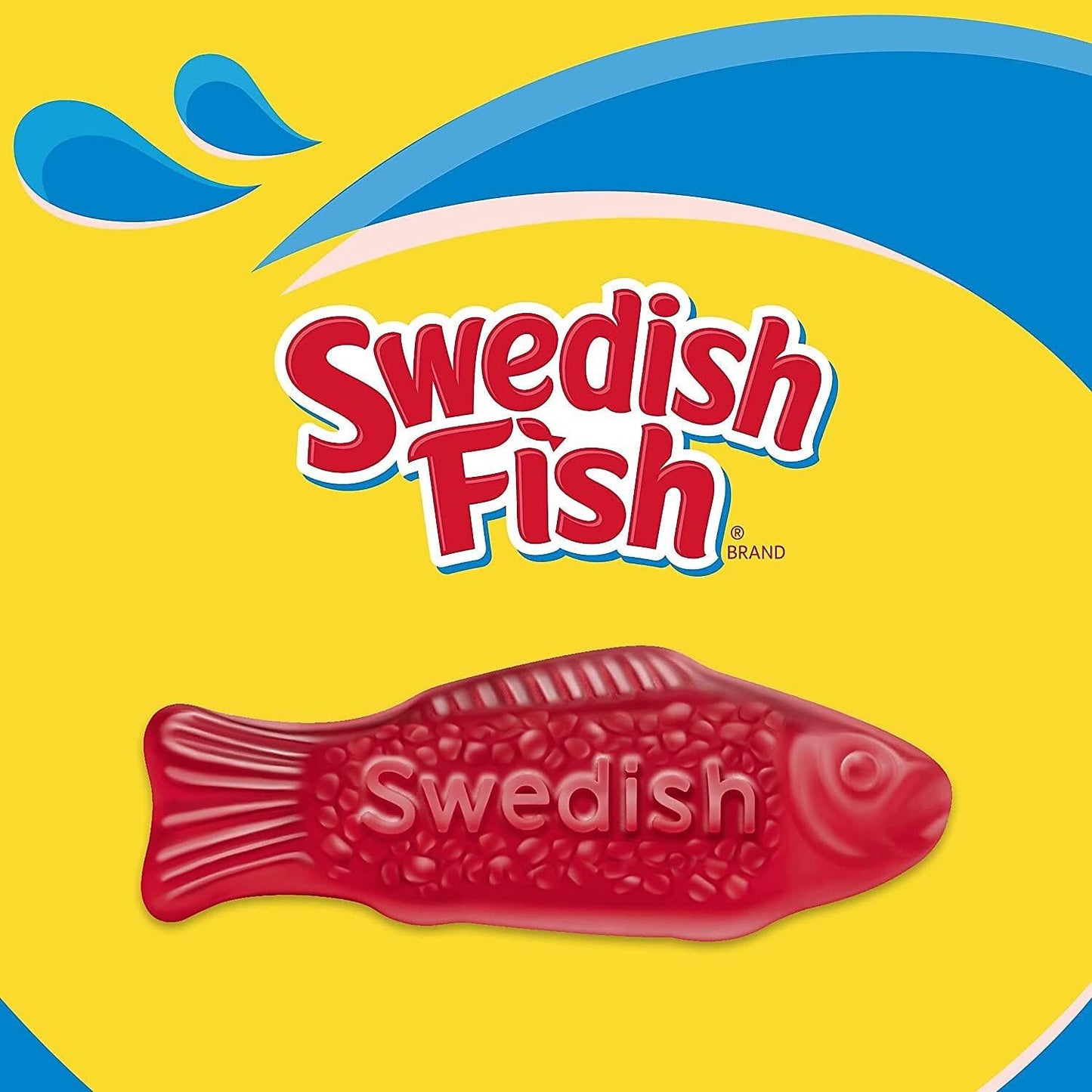 Swedish Fish 43146 Grab-and-Go Candy Snacks in Reception Box, 240-Pieces/Box