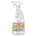 Stainless Steel Polish, Restore Multi-Surfaces, Grill Cleaner Spray, 100ml Powerful Pot Grease Stain Remover, Sink Cleaner, Black Scale & Rust Remover