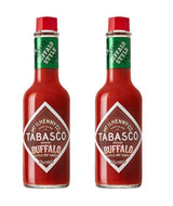 2 Pack: "New" McIlhenny's Tabasco Brand Buffalo Style Hot Sauce - 5 Oz.