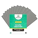 Swedish Dishcloths 12 Pack - Reusable Paper Towels for Kitchen, Absorbent Cellulose Sponge Cleaning Cloths, Washable Dish Rags, Quick Drying Kitchen