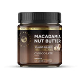 House of Macadamias Macadamia Nut Butter, Chocolate - 8.8oz - No Added Sugar, No Palm Oil, Plant-based, No Artificial Ingredients, Keto, Vegan, Creamy