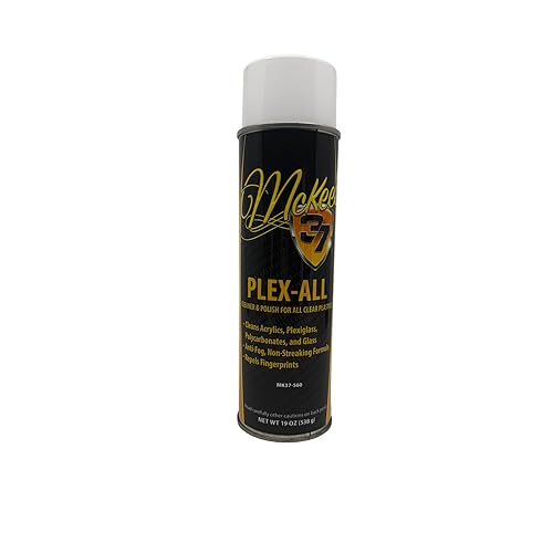 McKee's 37 MK37-560 Plex All Cleaner and Polish, 19 fl. oz
