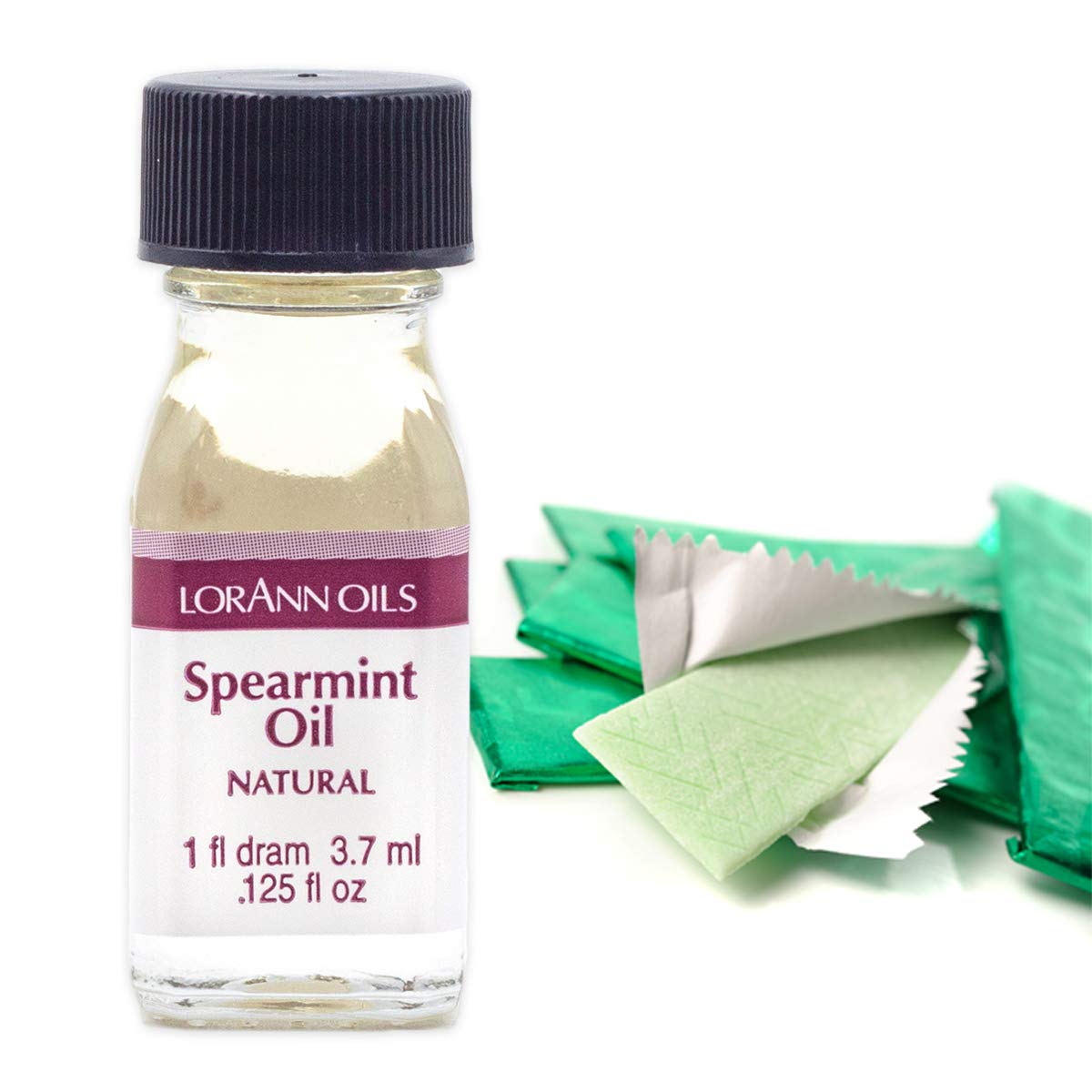 Candy & Baking Flavoring .125oz Bottle 2/Pkg-Spearmint Oil