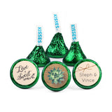 108 Kiss Succulent Wedding Stickers Wedding Favors for Kisses Party Favors Decor