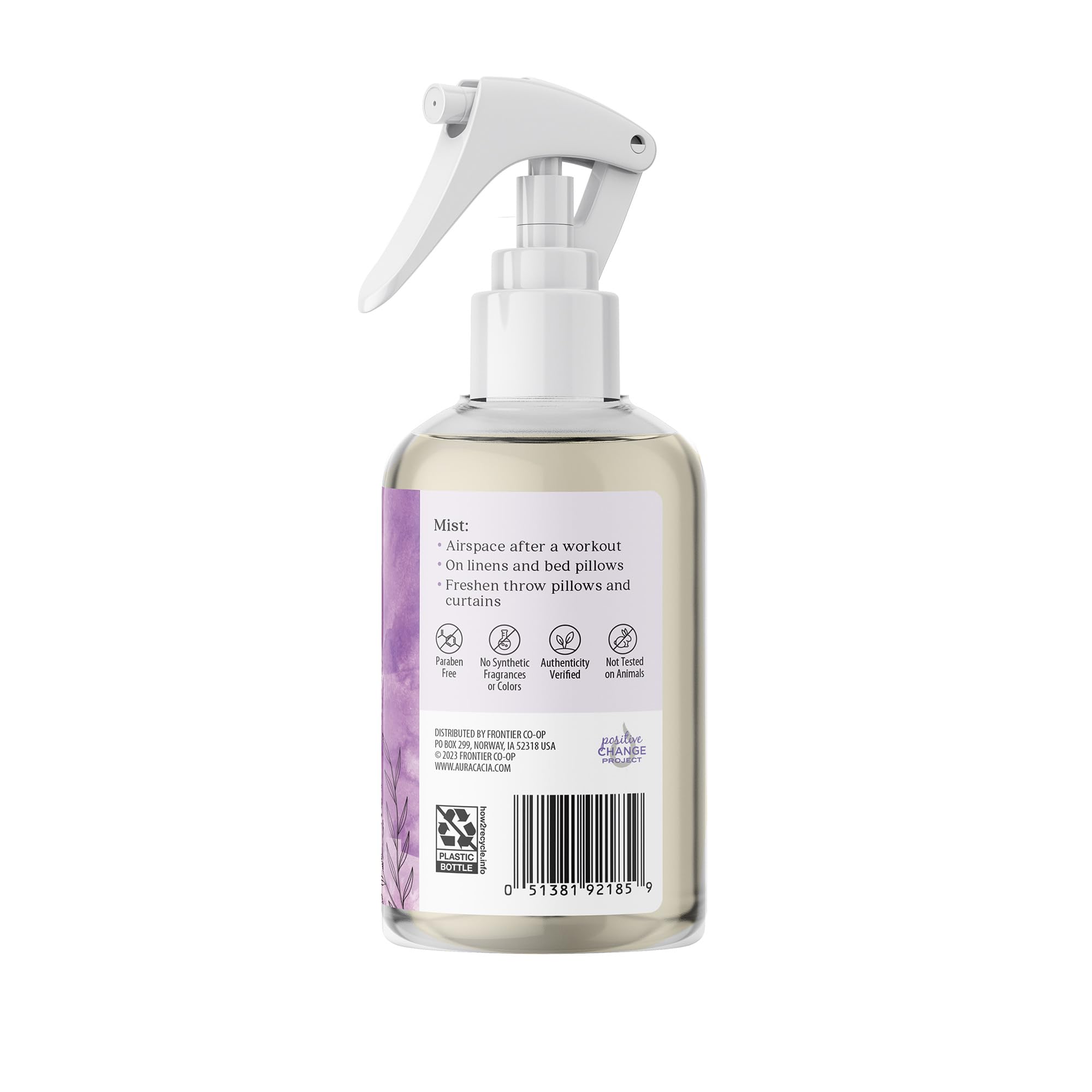 Aura Cacia Fresh Floral Room Spray 8 Fl. oz. - Light Aroma, No Synthetic Fragrances