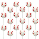 Baseball Candy Lollipops - Bulk Individually Wrapped Suckers - Great for Baseball Party Favors - Baseball Goodie Bags - Softball Team Treats - Fan