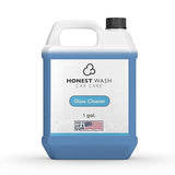 Honest Wash Car Glass Cleaner - Ammonia-Free Streak-Free Formula for Glass, Mirrors, Windshields, & Hard Surfaces | Safe for Plastic, Stainless Steel