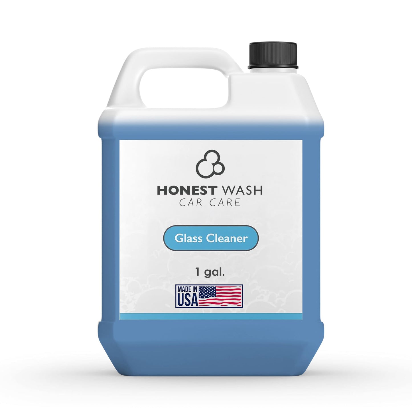 Honest Wash Car Glass Cleaner - Ammonia-Free Streak-Free Formula for Glass, Mirrors, Windshields, & Hard Surfaces | Safe for Plastic, Stainless Steel