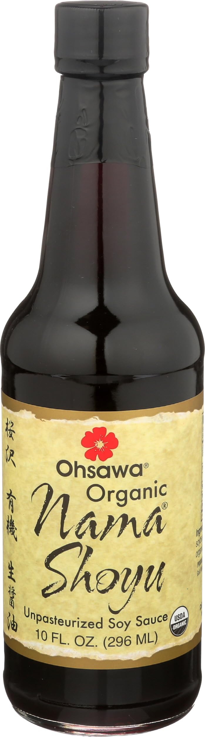 Gold Mine Natural Food Co - Nama Shoyu, Unpasteurized Soy Sauce, Japanese Fermented, Rich Probiotics, Non-GMO - 10 oz Bottle for Sushi