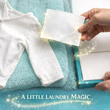 Rella Magical Laundry Detergent Sheets, 120 Loads | Dissolves Fast, Lifts Stains, Gentle on Skin | Heavy Jug Free, Plastic Free, Forever Chemical Free