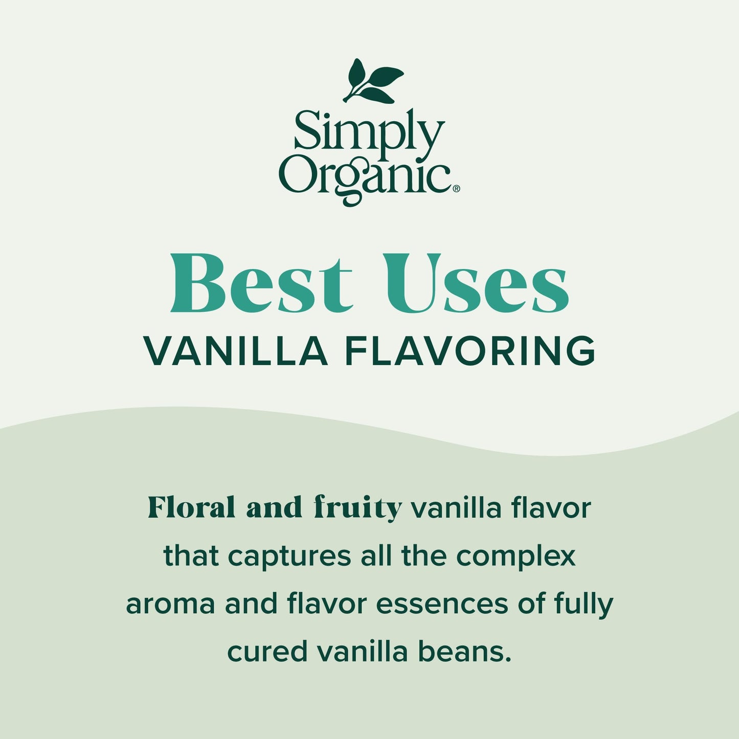 Simply Organic Non-Alcoholic Vanilla Flavoring, 4-Ounce Glass Jar, Certified Organic, Alcohol Free Vanilla
