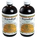 Sundial Traditional Jamaican Organic Wood & Root Herbal Tea [Pack of 2 - Maroon - 16 oz.]