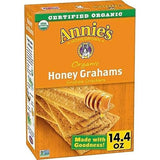 Annies Homegrown Organic Honey Graham Cracker, 14.4 Ounce - 12 per case