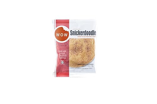 WOW Baking Company Gluten-Free Snickerdoodle Cookies, 2.75 Ounce (Pack of 12)