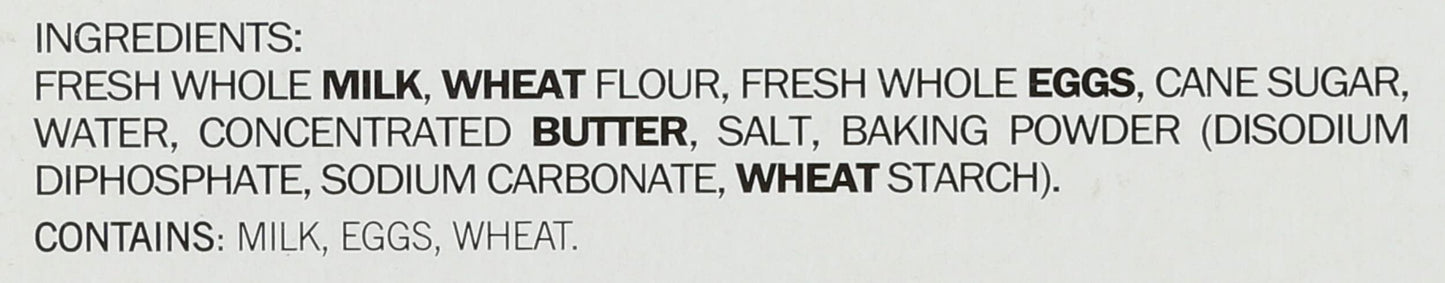 White Toque, Crepes French, 8.46 Ounce