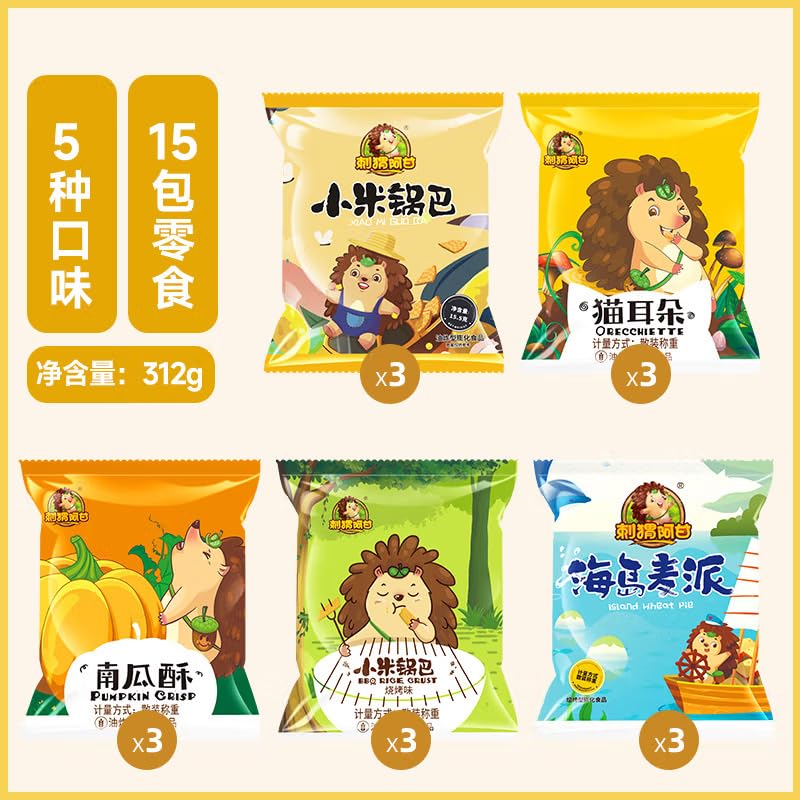 ?? ????? ???? ?? ?? Chinese snacks Chinese food 312g/??????????/New and old packages are shipped randomly?