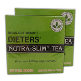 Triple Leaves Brand Nutra-Slim Tea, Regular Strength Dieters' Tea - Dietary Detox, 30 Tea Bags