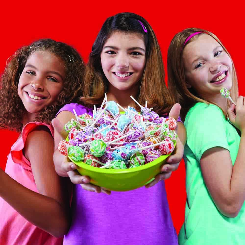 Dum-Dum Pops 1,000 Count Bucket - Assortment of Original Mix Suckers, Lollipop Case for Classroom, Work, Events - Bulk Candy for Any Occasion