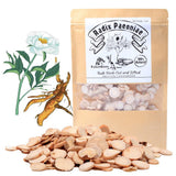 EidolonGreen White Peony Root (Paeonia lactiflora Pallas/Radix Paeoniae/Bai Shao/??/???) - 88g (3oz) Dried Root - Pure Natural Herb