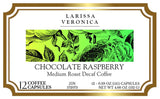 Chocolate Raspberry Medium Roast Decaf Coffee (Single Serve K-Cup Pods) (Gourmet, Naturally Flavored, Whole Coffee Beans) (12 pods, ZIN: 572073) - 3