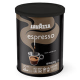 Lavazza Caffe Espresso Ground Coffee Blend, Medium Roast, 8 oz
