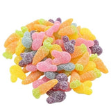 Candy Retailer Sour Gummy Easter Rabbits & Carrots, Fruit Flavored, Sugar Coated, Bunny and Carrot Shapes, 1 Pound