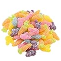 Candy Retailer Sour Gummy Easter Rabbits & Carrots, Fruit Flavored, Sugar Coated, Bunny and Carrot Shapes, 1 Pound