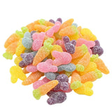 Candy Retailer Sour Gummy Easter Rabbits & Carrots, Fruit Flavored, Sugar Coated, Bunny and Carrot Shapes, 1 Pound