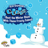 Impact Confections - WARHEADS Winter Blue Raspberry Cubes - 3.0 oz Theater Box - 2 pack