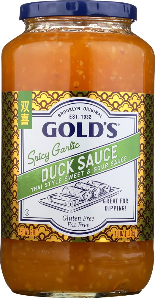 Golds Sauce Duck Garlic 40 Oz
