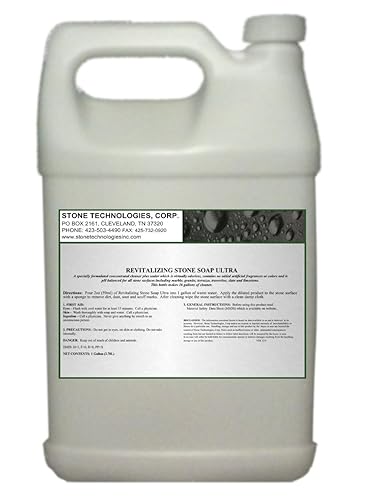 Revitalizing Stone Soap Ultra (1 Gallon) Concentrated Cleaner & Sealer for Marble & Granite