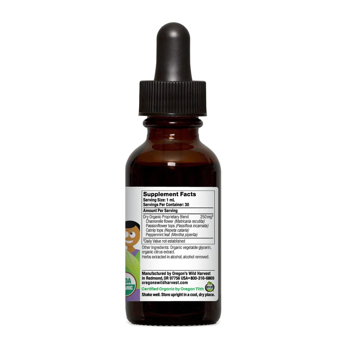 Oregon's Wild Harvest Kids A/F Tranquil Child, 1 FZ