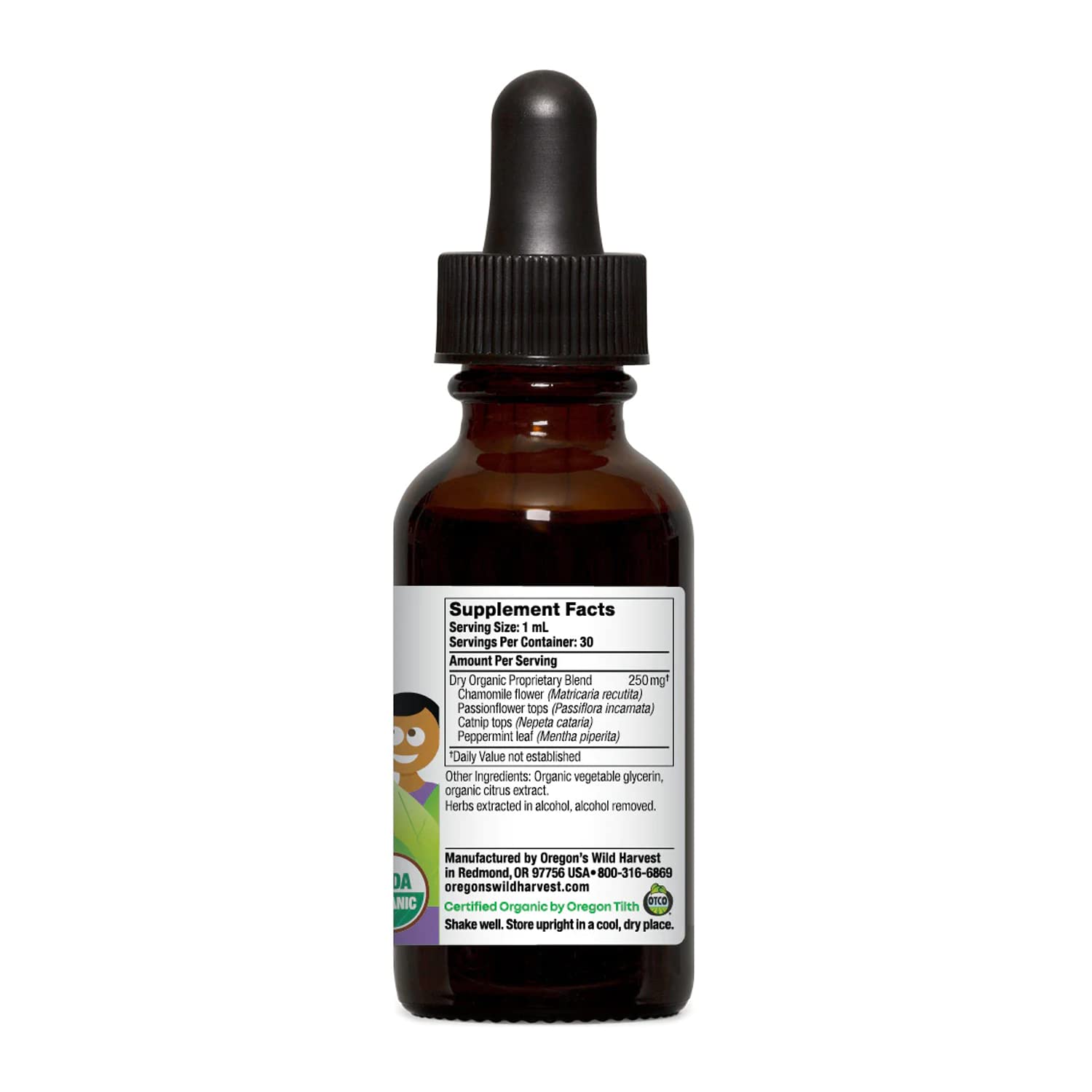 Oregon's Wild Harvest Kids A/F Tranquil Child, 1 FZ