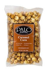 Palo Popcorn Caramel Corn, 7 ounce bag (Pack of 6)