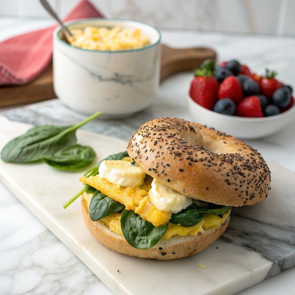Thomas' Everything Bagel Thins Bagels, 8 Pre-Sliced Bagels, 13 Oz