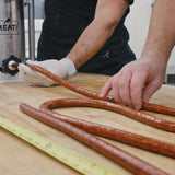 Bearded Butchers Sweet and Smoky Snack Stick DIY Kit - Make Delicious Sweet & Smoky Snack Sticks with Maple Sugar, Hickory Smoke Flavor, and 17mm