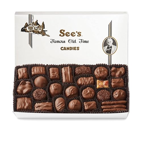 See's Candies Milk Chocolates (2 Pound (Pack of 1), white wrap)