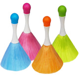 4 Pack 8" Hand Grips Microfiber Washable Duster, Suitable for Light Daily Household Dusting, Electrostatic Feather Duster Brush,Cleaning Supplies