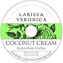 Coconut Cream Colombian Coffee (Single Serve K-Cup Pods) (Gourmet, Naturally Flavored, Whole Coffee Beans) (12 pods, ZIN: 572219)