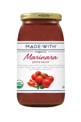 Made With Organic Pasta Sauce Marinara, 25 Ounce