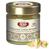 Alma Gourmet Sicilian Pistachio Cream Spread 7.05 oz (200g) - Sweet Pistachio Filling & Topping for Dubai Chocolate & Dessert Recipes, Gourmet Italian