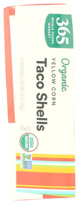 365 by Whole Foods Market, Organic Yellow Taco Shells, 5.5 Ounce