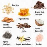 TAOS BAKES Pinon Coffee & Dark Chocolate Snack Bar, 1.8 OZ
