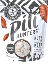 Pili Hunters - Wild Sprouted Pili Nuts, Natural Unsalted Plain (1 lb Bag) Keto/Paleo/Vegan Snacks, Low Carb Energy, Gluten Free, No Sugar Added
