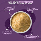 Country Life Nutritional Yeast Flakes with B-12, Fortified, Vegan, High Protein, Bulk Bag, 3lb