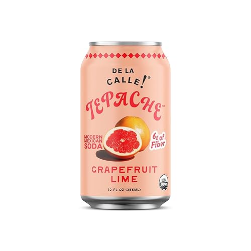 De La Calle, Tepache Grapefruit Lime Paloma Organic, 12 Fl Oz